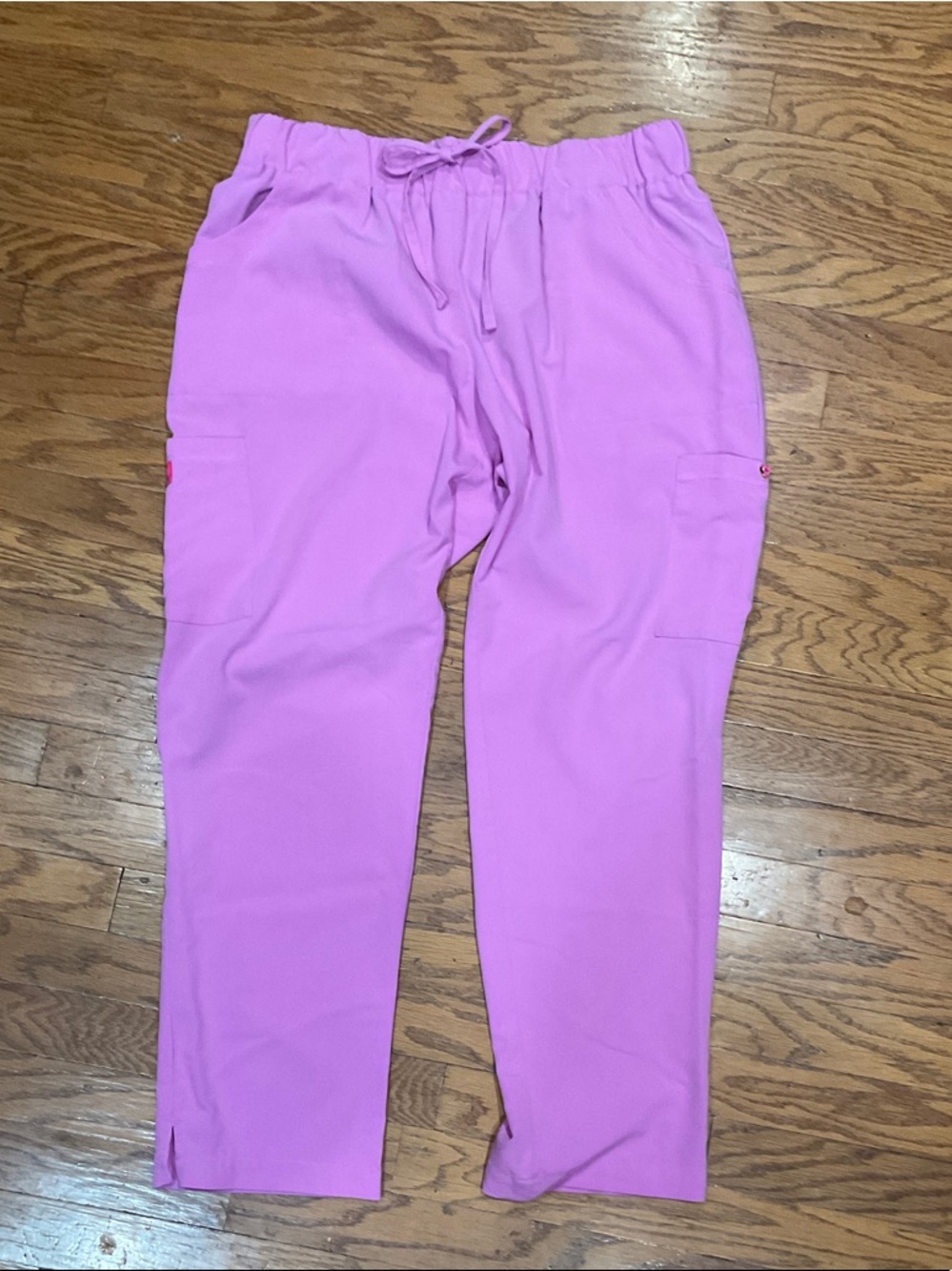 Betsey Johnson Pink Scrub Pants